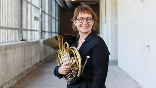 Margreth Luise Nußdorfer, Horn (Foto: Lena Semmelroggen)