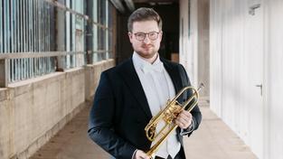 Hagen Rauscher, Trompete (Foto: Lena Semmelroggen)