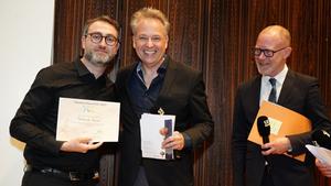 Pasquale Punzo erhält den Théodore Gouvy-Kompositionspreis 2023 (Foto: Astrid Karger)