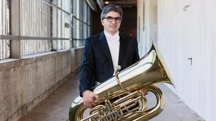 David Polkinhorn, Tuba (Foto: Lena Semmelroggen)