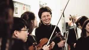 Ulrike Hein-Hesse, Violine (Foto: Lena Semmelroggen)