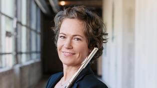 Britta Jacobs, Flöte (Foto: Lena Semmelroggen)