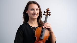 Cornelia Machuletz, Violine (Foto: Jean m. Laffitau)